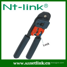 stainless steel pipe crimp tool with additional lock